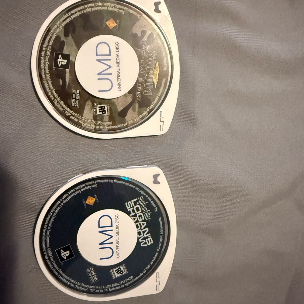 PSP UMD Games Set